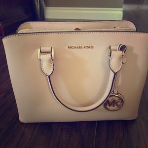 SOLD * Michael Kors blush purse/satchel